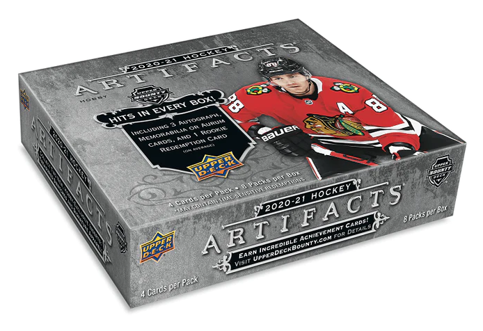 2020-21 Upper Deck Artifacts Hockey Hobby Box

