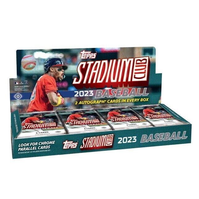 2023 Topps Stadium Club Baseball Hobby Box

