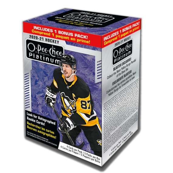 2020-21 O-Pee-Chee Platinum Hockey Blaster Box