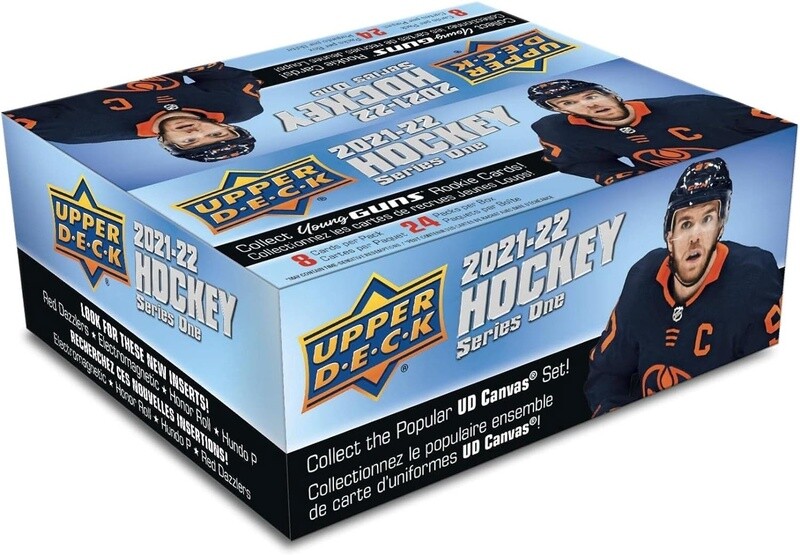 2021-22 Upper Deck Series One Hockey Retail Box

