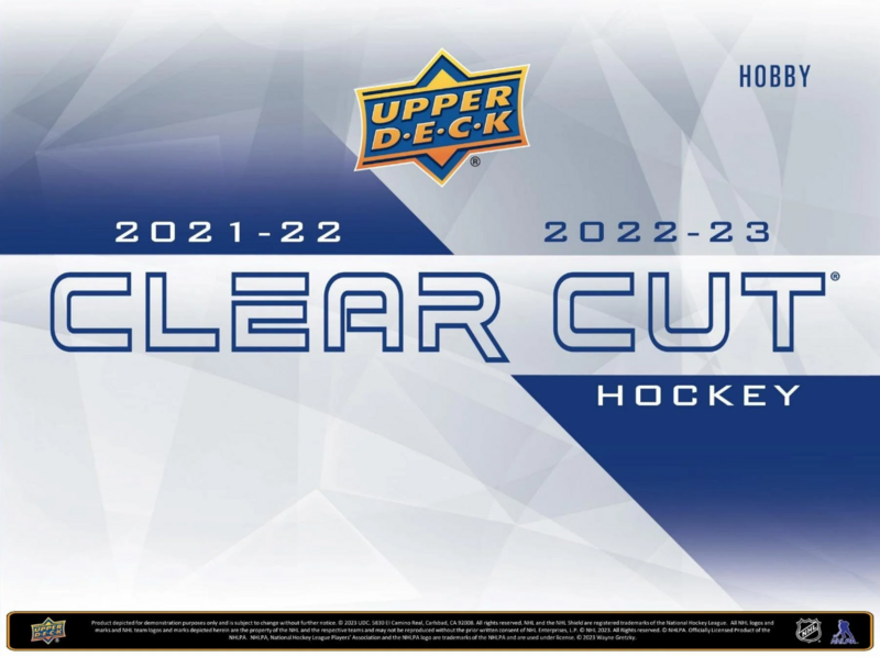 2022-23 Upper Deck Clear Cut Hobby Hobby Box

