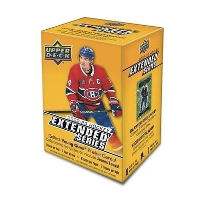 2022-23 Upper Deck Extended Series Hockey Blaster Box