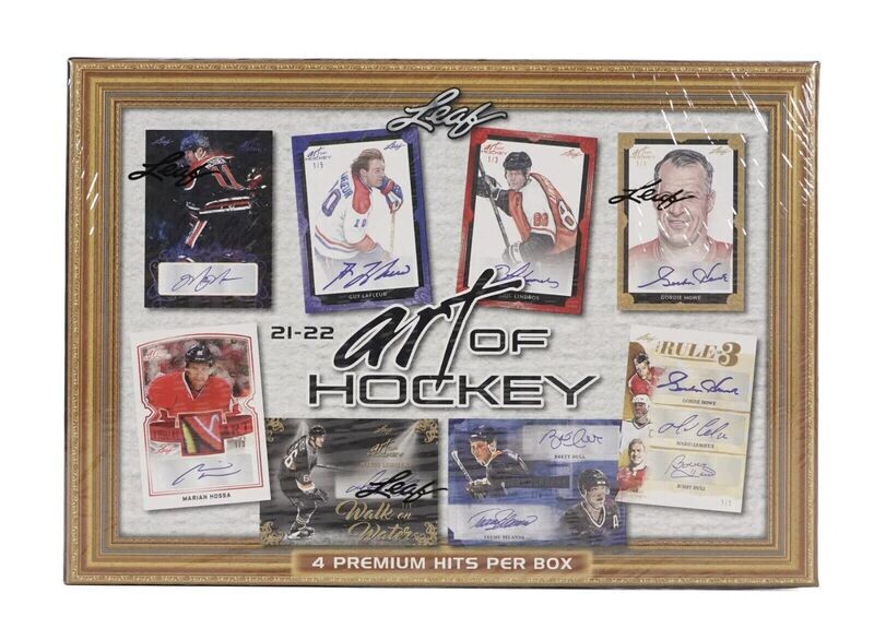 2021-22 Leaf Art Of Hockey Hobby Box

