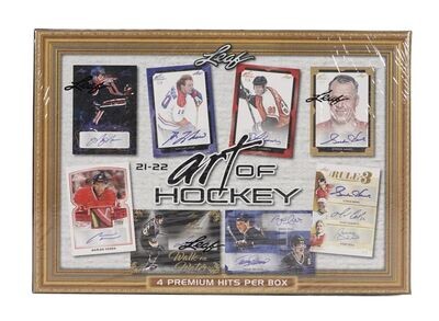 2021-22 Leaf Art Of Hockey Hobby Box

