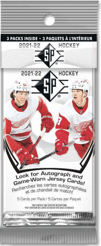 2021-22 Upper Deck SP Hanger Hockey Pack

