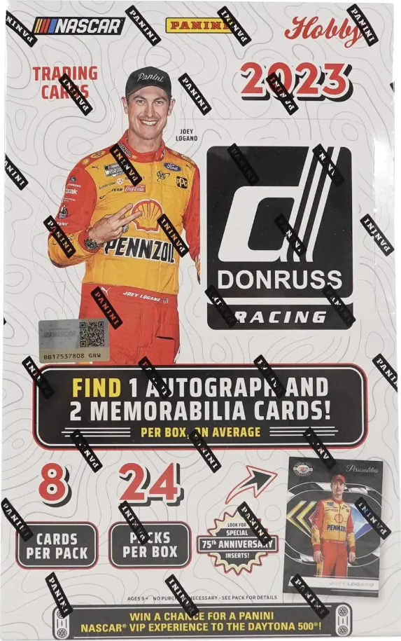 2023 NASCAR Panini Donruss Hobby Box

