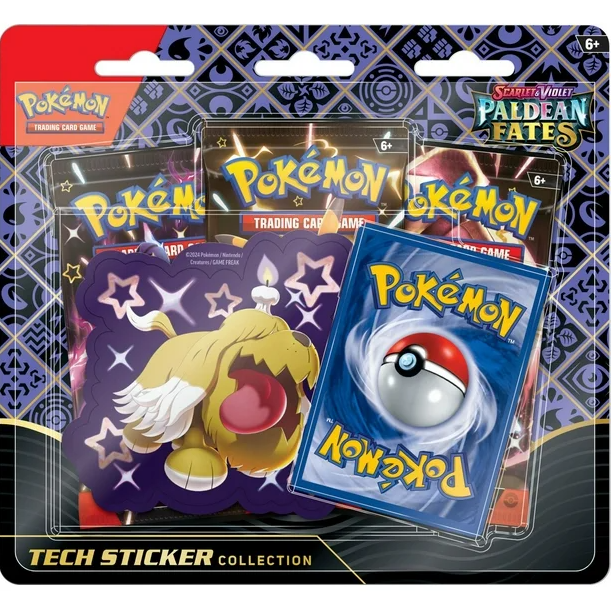 Pokemon Scarlet and Violet [SV4.5] PALDEAN FATES Tech Sticker Collection

