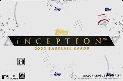 2022 Topps Inception Baseball Hobby Box

