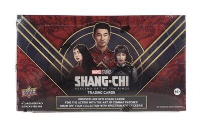 Marvel Studios Upper Deck Shang-Chi Hobby Box