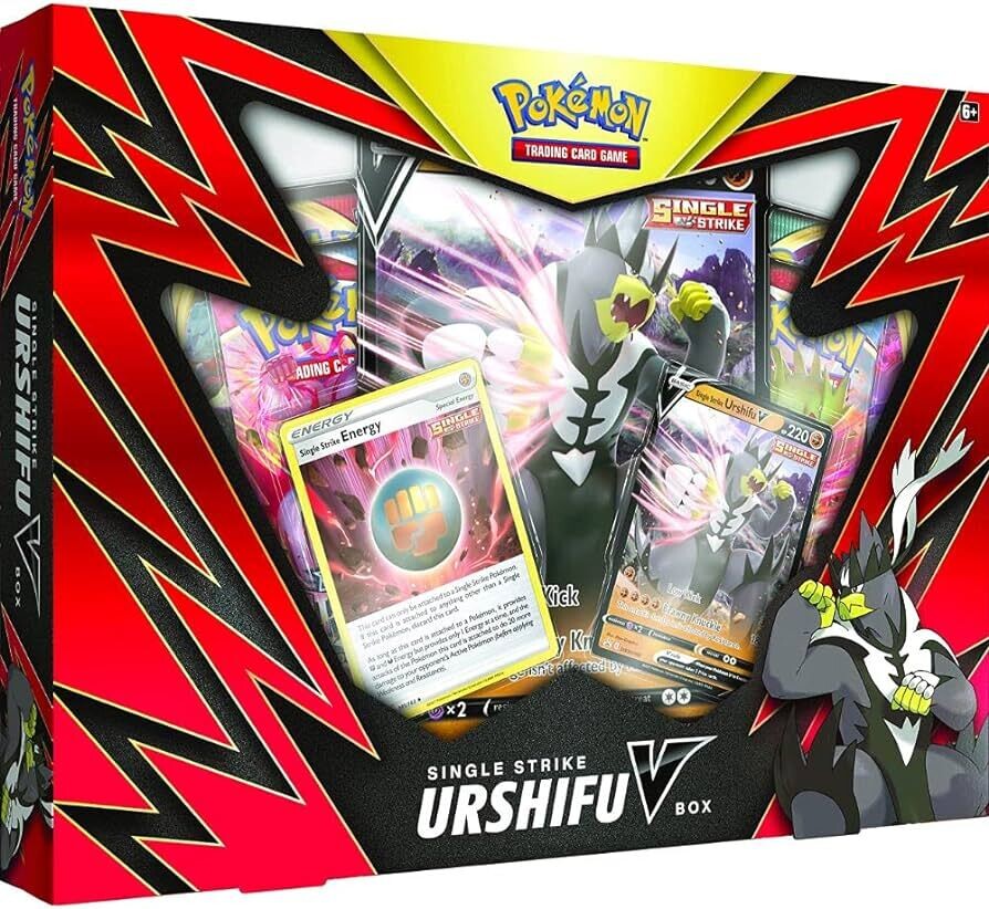 Pokemon Sword and Shield Urshifu V Box

