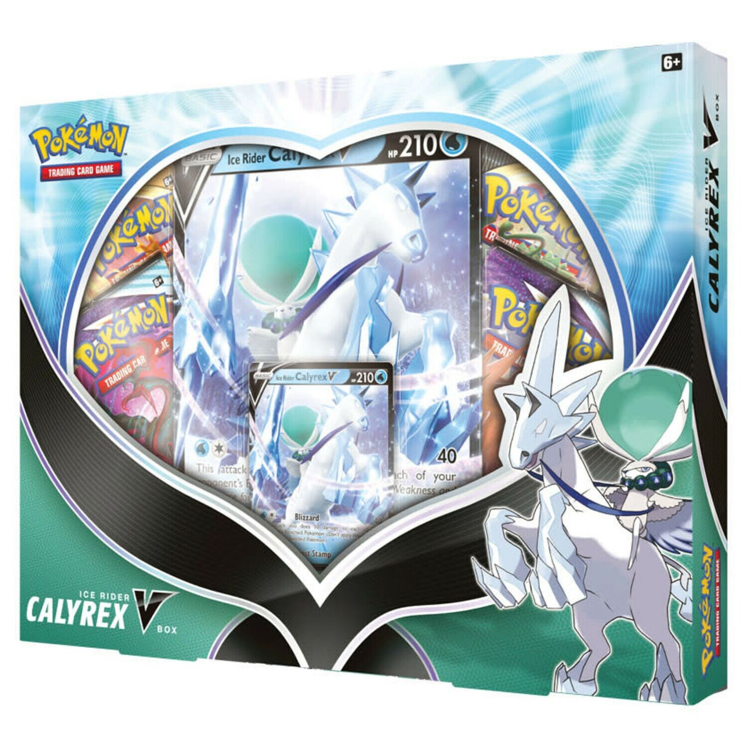 Pokemon Sword and Shield Ice Rider Calyrex V Box