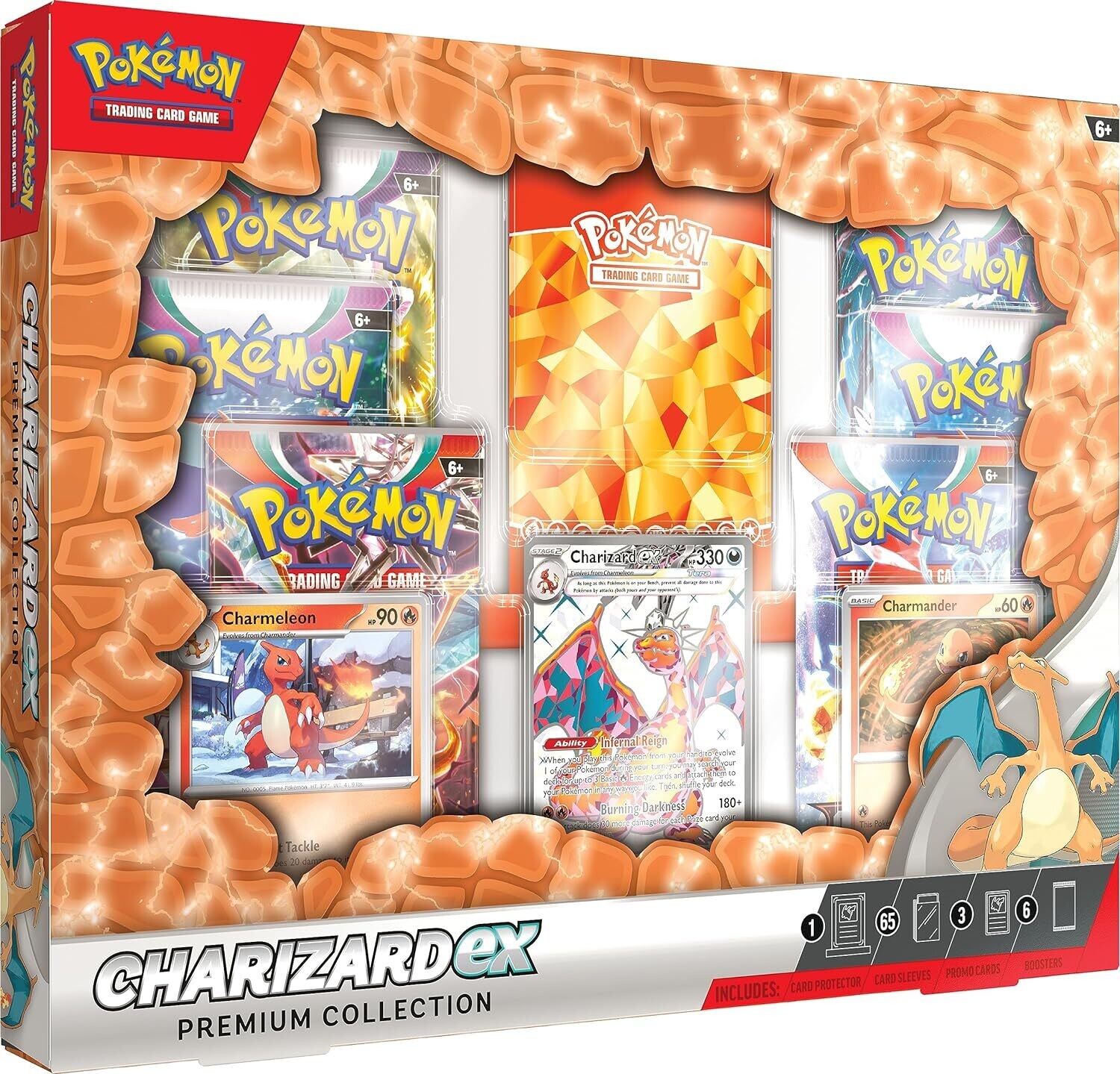 Pokemon Scarlet and Violet [SV3] OBSIDIAN FLAMES Charizard EX Premium Collection