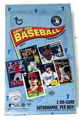 2023 Topps Archives Baseball Hobby Box 2023 Topps Archives Baseball Hobby Box
