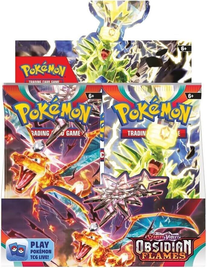 Pokemon Scarlet and Violet [SV3] OBSIDIAN FLAMES BOOSTER BOX