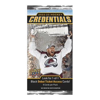 2022-23 Upper Deck Credentials Hockey Hobby Pack