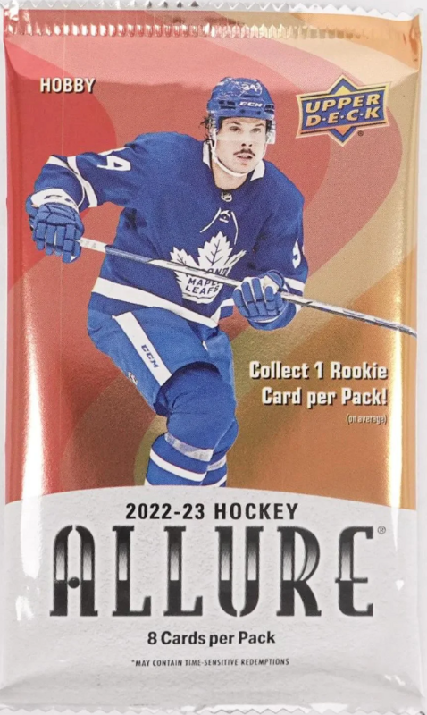2022-23 Upper Deck Allure Hockey Hobby Pack

