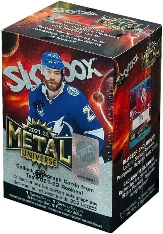 2021-22 UD Skybox Metal Universe Hockey Blaster Box

