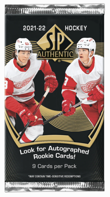 2021-22 Upper Deck SP Authentic Hockey Hobby Pack
