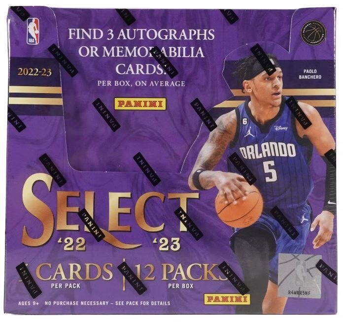 2022-23 Panini Select Basketball Hobby Box