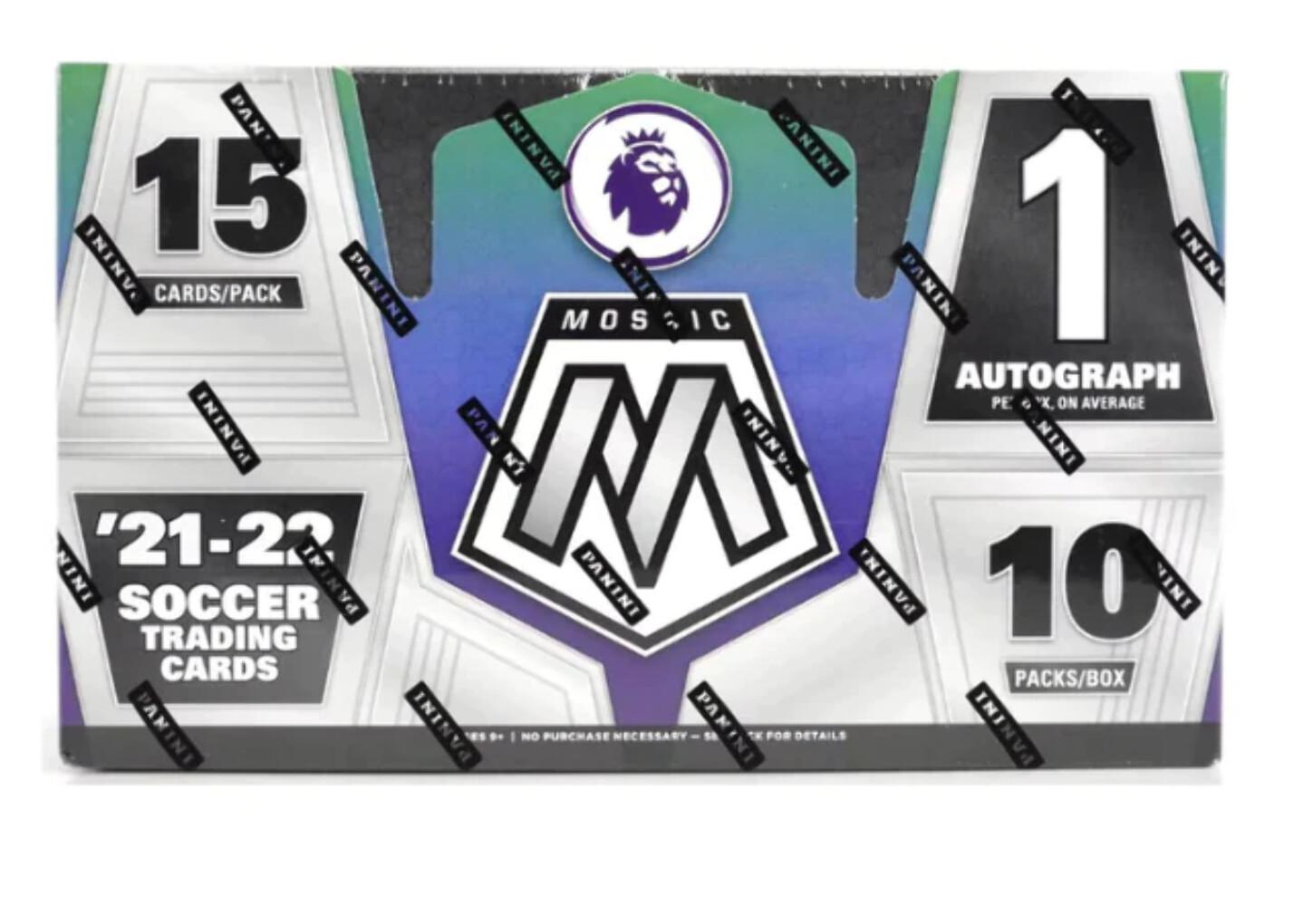 2021-22 Panini Mosaic Soccer Premier League Hobby Box

