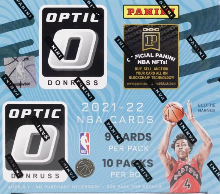 2021-22 Panini Donruss Optic Basketball Fast Break Box

