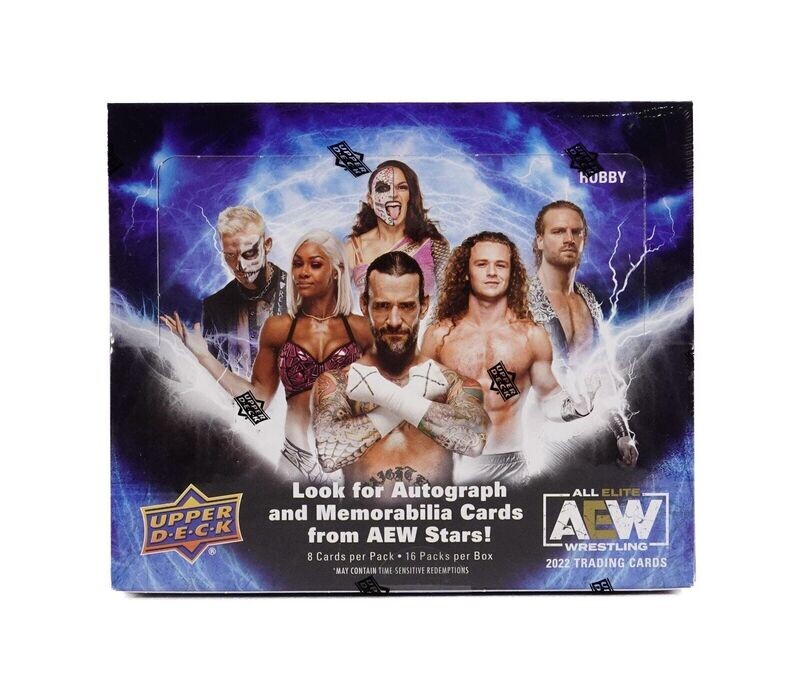 2022 Upper Deck AEW All Elite Wrestling Hobby Box


