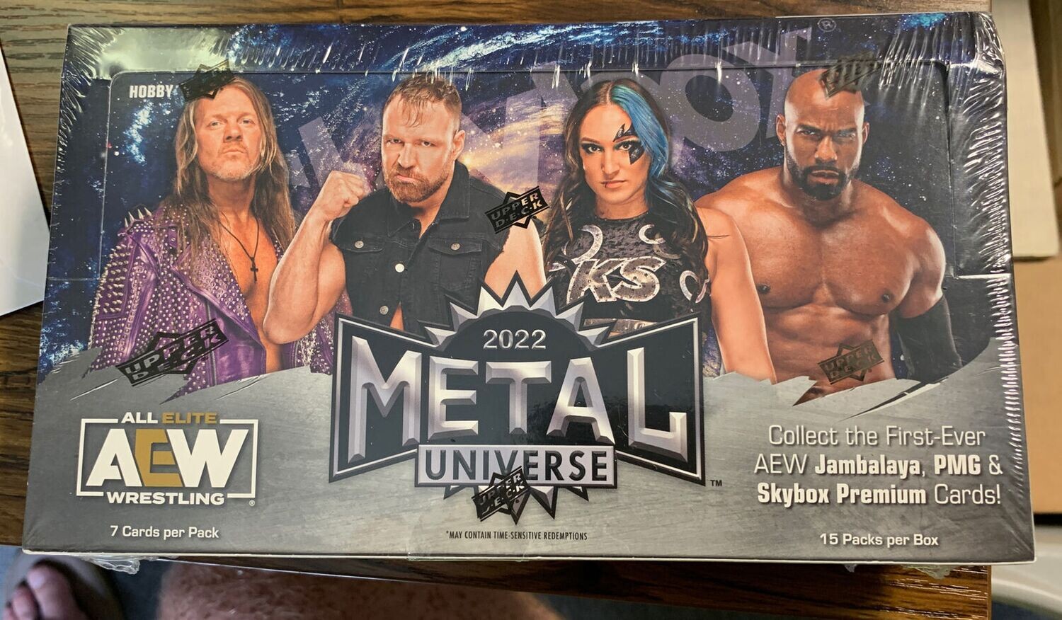 2022 Upper Deck AEW Skybox Metal Universe Wrestling Hobby Box