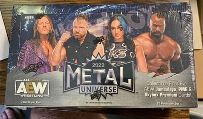2022 Upper Deck AEW Skybox Metal Universe Wrestling Hobby Box