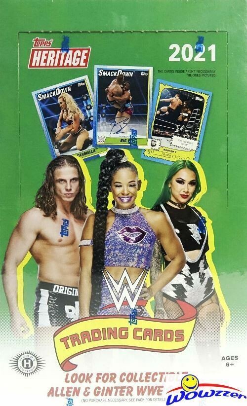 2021 Topps WWE Heritage Hobby Box

