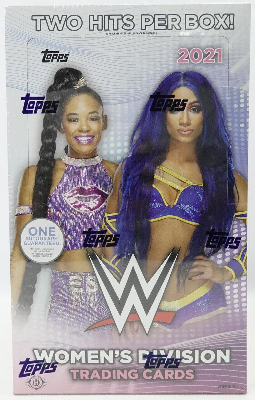 2021 Topps Women Division Wrestling Hobby Box


