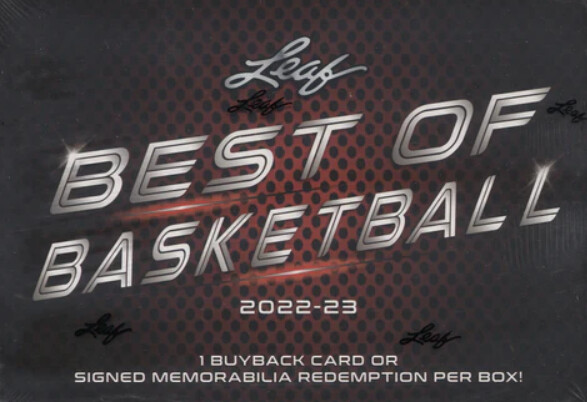 2022-23 Leaf Best Of Basketball Hobby Box