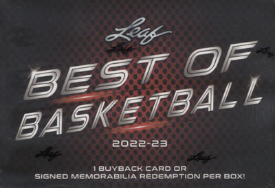 2022-23 Leaf Best Of Basketball Hobby Box