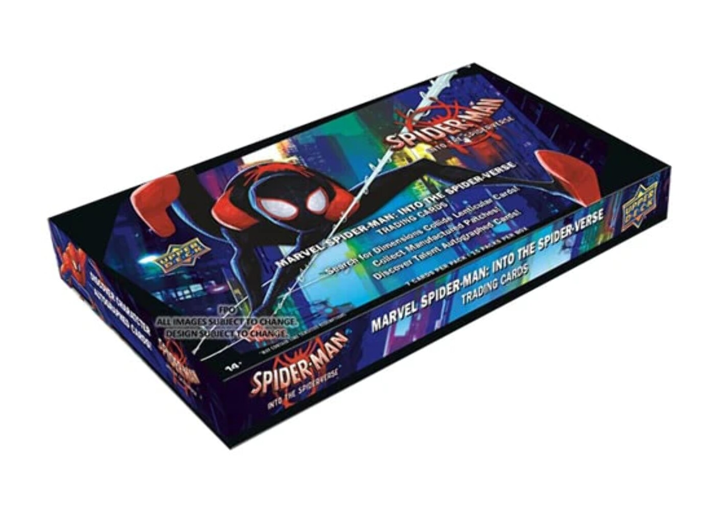 Marvel Studios: Upper Deck Spider-Man Into The Spiderverse Hobby Box