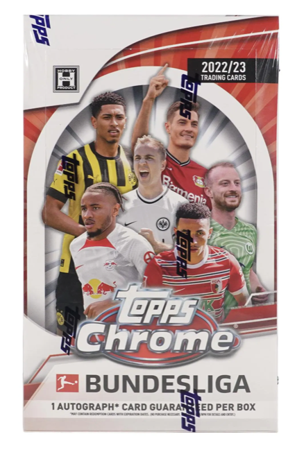 2022-23 Topps Chrome Bundesliga Soccer Hobby Box

