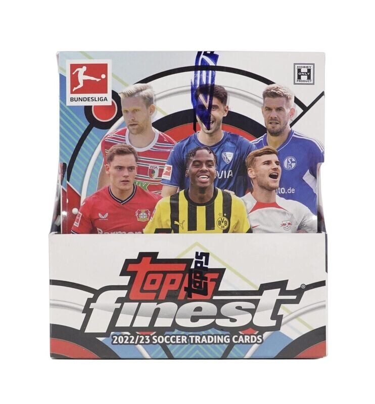 2022-23 Topps Finest Bundesliga Soccer Hobby Box

