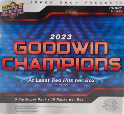 2023 Upper Deck Goodwin Champions Multi-Sport Hobby Box

