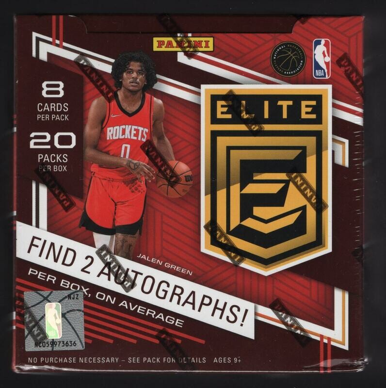 2021-22 Panini Elite Basketball Hobby Box

