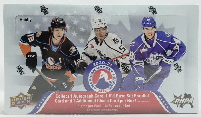 2020-21 Upper Deck AHL Hobby Box