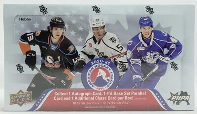 2020-21 Upper Deck AHL Hobby Box