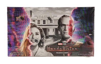 Marvel Studios: Upper Deck Wanda Vision Hobby Box Marvel Studios: Upper Deck Wanda Vision Hobby Box