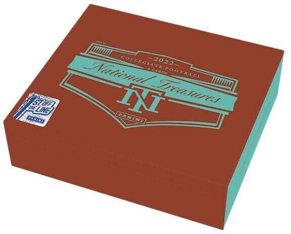 2022-23 Panini National Treasures Collegiate Football Hobby Box

