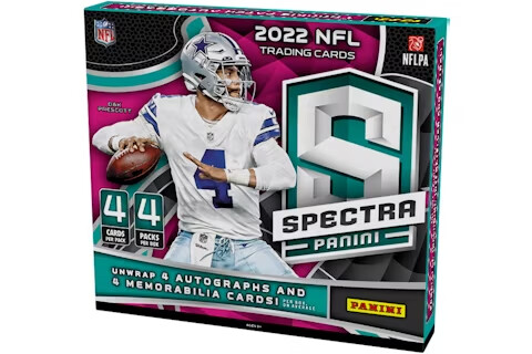 2022-23 Panini Spectra Football Hobby Box

