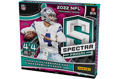 2022-23 Panini Spectra Football Hobby Box

