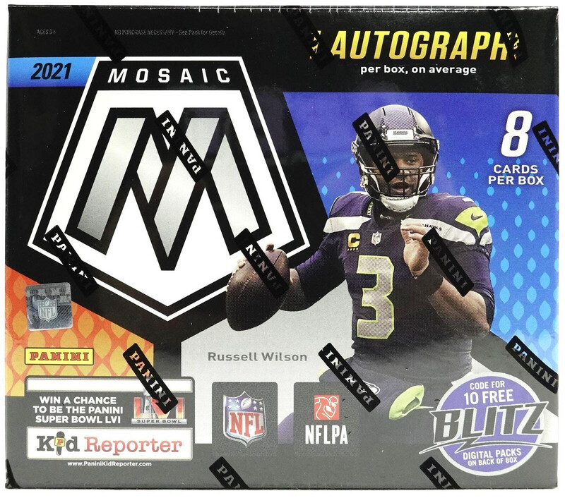 2021-22 Panini Mosaic Football Choice Box


