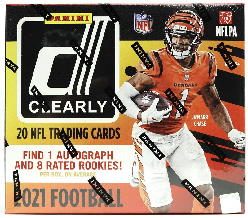 2021-22 Panini Donruss Clearly Football Hobby Box

