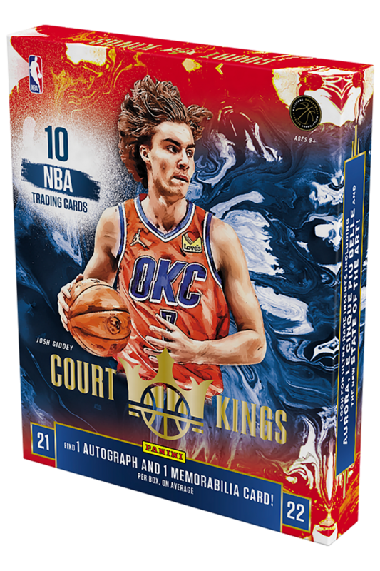 2021-22 Panini Court Kings Basketball Hobby Box

