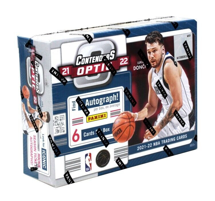 2021-22 Panini Optic Contenders Basketball Hobby Box

