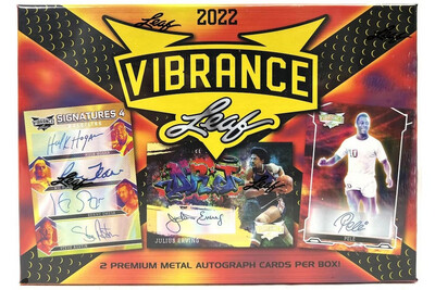 2022 Leaf Vibrance Basketball Hobby Box

