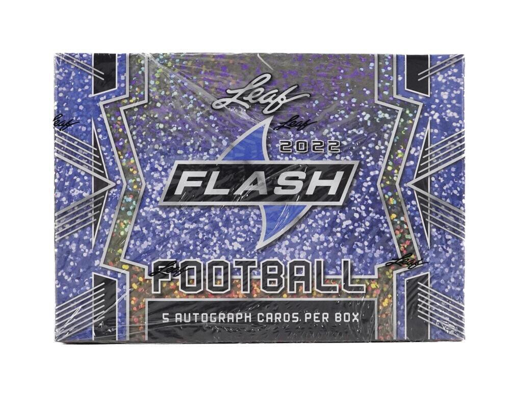 2022 Leaf Flash Football Hobby Box

