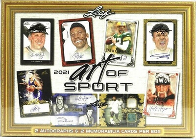 2021 Leaf Art Of Sport Hobby Box

